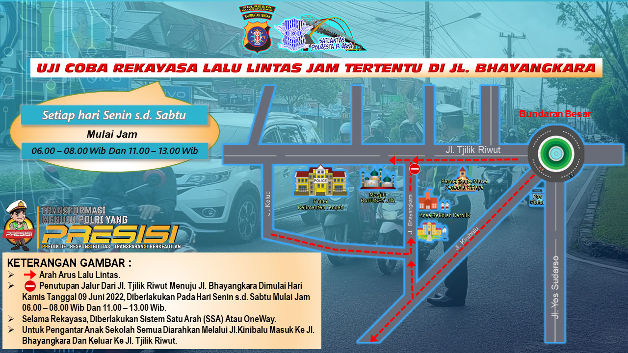 Rekayasa Lalu Lintas Diterapkan Akibat Macet